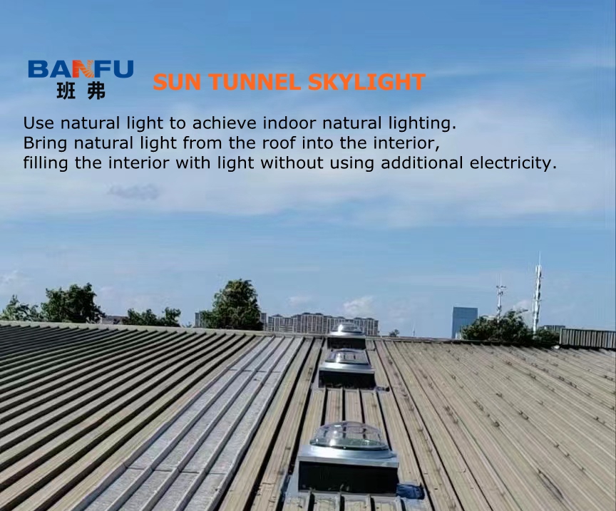 Industrial Daylight Solutions: BANFU Tubular Skylight for Factory Productivity & Sustainability